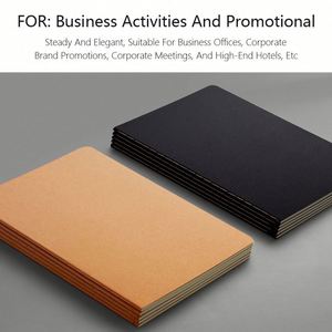 Wholesale Kraft Horizontal-lined Grid Large B5 Eco Friendly <b>Blank</b> Student Art Drawing A5 <b>Notebook</b> for School - Product Image 3