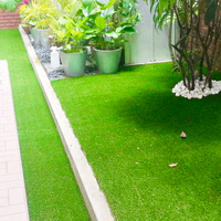 Gazon synthétique, tapis d'herbe artificielle pour la décoration des stands de salons professionnels, taille sur mesure, ignifuge, tapis de pelouse artificielle