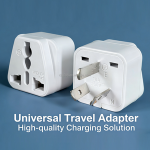 Adaptador de Enchufe de Viaje de 3 Puntas para <span class=keywords><strong>Australia</strong></span>, Convertidor de Corriente de Enchufe Australiano a Enchufe de Reino Unido/EE. UU./UE para <span class=keywords><strong>Australia</strong></span>, China, Nueva Zelanda, <span class=keywords><strong>Argentina</strong></span> - Product Image 3