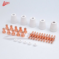 Kit d'ustensiles, 30 pièces, torche, découpe Plasma PT31, buse et électrode LG40, accessoires PT31Plasma, consommables