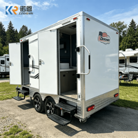 Douche et toilettes mobiles VIP pour camping-car, caravane, remorque, conteneur extérieur portable, écologique, pour camping et voyage