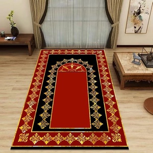 Tapis <span class=keywords><strong>de</strong></span> prière imprimé en velours antidérapant, pliable, résistant à l'usure, facile d'entretien, style bohème moderne, motif kilim, ethnique, très vendu - Product Image 5