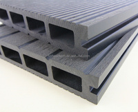Plancher en bois composite pour l'extérieur Plancher en bois composite Plancher en bois composite 3D gaufré Dalle de plancher pour terrasse extérieure à emboîtement