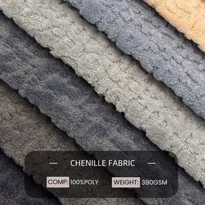 Chất lượng cao Chenille vải sofa bọc vải đa màu Chenille vải sofa Set đồ nội thất phòng khách - Product Image 3