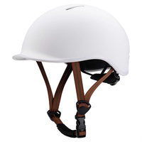 Casco de Seguridad Ultraligero para Desplazamientos Urbanos y Ciclismo en Carretera, Cómodo, Unisex para Adultos, Diseño Redondo Ovalado con Cierre de Hebilla