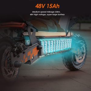 <span class=keywords><strong>Trottinette</strong></span> électrique pliable Kukirin G2 pour adultes, batterie 48V 15Ah, autonomie 55 km, pneus de 10 pouces, écran tactile, freins à disque doubles - Product Image 2