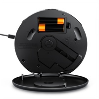 Reproductor de CD Portátil Panda CD-12, Discman con Control Remoto, Pantalla, Altavoz USB con Salida de 5W, Transmisor CD/MP3 BT para Uso Doméstico