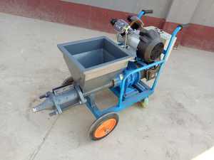 آلات البناء الصغيرة مضخة الملاط الإسمنتية اللولبية ، آلة رش معدات الحشو الإسمنتية - Product Image 3