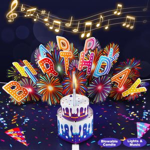Meilleures ventes : Lampes créatives 3D pop-up en papier écologique avec <span class=keywords><strong>musique</strong></span> <span class=keywords><strong>pour</strong></span> cartes de vœux d'<span class=keywords><strong>anniversaire</strong></span>, de la fête des pères et <span class=keywords><strong>pour</strong></span> enfants - Product Image 5