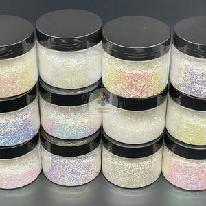 Bubuk PBT plástico personalizado importado alto brillo Original iridiscente NIB <span class=keywords><strong>NIG</strong></span> tamaño en forma de lentejuelas para otras decoraciones de fiesta - Product Image 5