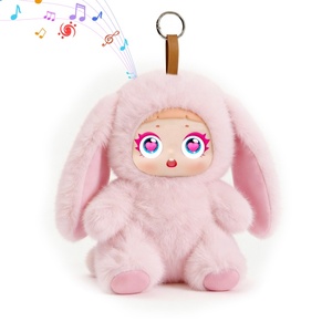 Porte-clés robot IA intelligent en peluche Lapin à longues oreilles avec écran de 2 pouces, assistant IA 87 langues pour les <span class=keywords><strong>questions</strong></span> quotidiennes des enfants - Product Image 1