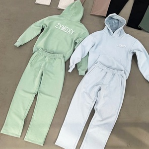 Custom Design Casual comfort Zip up Jackets <b>Tracksuits</b> Fit Track Suit Cut and Sew Sweatsuit Jogging Set Suit <b>Polyester</b> <b>Tracksuit</b> - Product Image 4