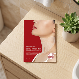 MEDITHERAPY Masque Raffermissant Anti-Rides Nourrissant pour le Cou au Collagène Hydrolysé et Acide Hyaluronique – Marque Coréenne Format Voyage pour Peaux Sèches - Product Image 3