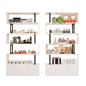 Exhibidores de Cosméticos con Luz, Precio de Fábrica, Diseño Personalizado con Logotipo, Estantes de Exhibición para Tiendas de Maquillaje - Product Image 6