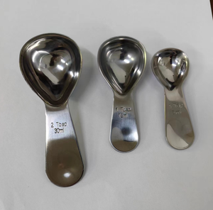 DF Customized Golden Color Stock Customized 1tb 5ml 15ml <b>2tb</b> 30ml Measure Scoop Spoon <b>2TB</b> 30ml Food contact safety SUS 304 - Product Image 2