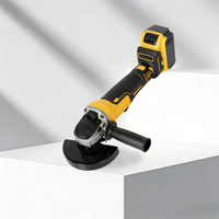 Meuleuse d'angle électrique sans balais multifonctionnelle de style DW transfrontalier, professionnelle, industrielle, à déclenchement, batterie au lithium haute puissance