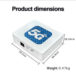 Router Móvil Wifi 6 para el Hogar, Nuevo, con Tarjeta SIM 5G, Antena Integrada, 1 Puerto LAN, Ranura, Conexión Plug and Play, VPN, Carcasa de Plástico Ligera y Portátil - Product Image 6