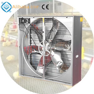 Lames en acier inoxydable, régulation de la température et de l'humidité pour l'élevage de volailles, ventilateurs électriques muraux pour serres - Product Image 2