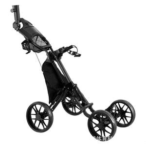 Vierwiel elektrische golfkar trolleytas roestvrijstalen golftrolley - Product Image 3