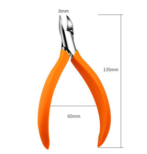Nail Clipper Finger Toenail Trimmer Dead Skin Scissors Cuticle Remover <strong>Cutter</strong> Plier Manicure Tool Stainless Steel Cuticle Nipper - Product Image 3
