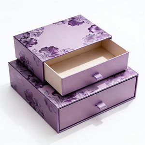 Boîtes d'emballage cadeaux en carton ondulé de qualité supérieure avec logo personnalisé pour cosmétiques et parfums - Product Image 1