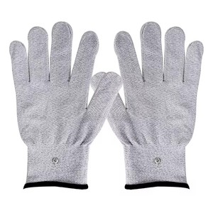 Silver Fiber <strong>Physiotherapy</strong> Conductive Gloves DDS Biological <strong>Electrotherapy</strong> Beauty Massage Health Care Electrode Gloves Wholesale - Product Image 1