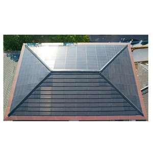 BIPV <span class=keywords><strong>Solar</strong></span> dachhaus fliesen Nachhaltiges Solardach-Strom versorgungs system für erneuerbare Energien - Product Image 1