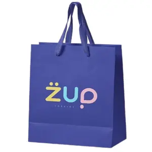 Multicompartments Bagpodz Blue Pop Instore Tyvek Unique Tri Reflect Laminated Non Woven Shopping Bag