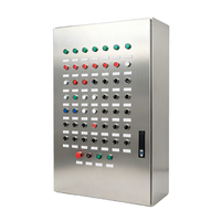 Tablero de Distribución de Acero Inoxidable IP55, Ensamblaje Completo Equipado con Función de Arranque Suave y VFD para Control de Bomba Hidráulica