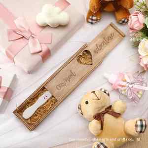 New Arrival Custom Baby Pregnancy Test <b>Box</b> Laser Engraved Wooden Pregnancy Announcement <b>Box</b> <b>for</b> Holiday Home Decor - Product Image 2