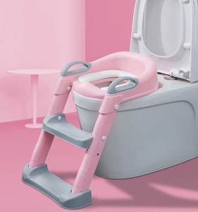 Marchepied auxiliaire pour toilettes, siège de toilette pour enfants, marchepied pliant pour bébés et nourrissons - Product Image 5