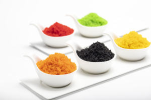 Œufs de poisson volant saumon <span class=keywords><strong>Tobiko</strong></span> assaisonnés, nourriture japonaise, surgelés BQF, en sachet et en boîte - Product Image 3