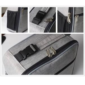<b>Insulated</b> Leakproof PEVA Soft Cooler Bag Collapsible <b>Lunch</b> <b>Box</b> 15L Adjustable Shoulder Strap Outdoor - Product Image 3