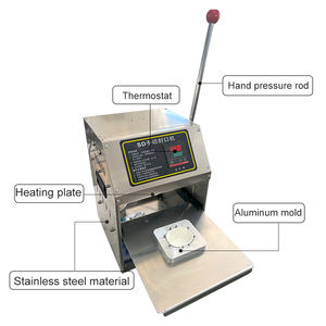 Маленькая чашка, бумажная машина для запечатывания пленки из алюминиевой фольги, машина для запечатывания стаканов мороженого, уплотнитель для снега, эскимо для йогурта и сорбета - Product Image 3