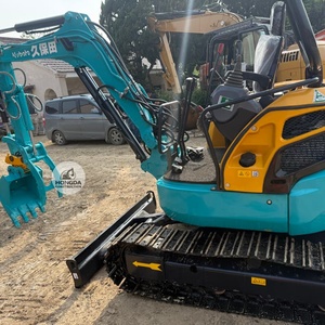 Maquinaria de Construcción Japonesa Original Usada, Excavadora Kubota U35 U55 de 3.5 Toneladas, Mini Excavadora de Alta Calidad con Pocas Horas de Uso y Certificación CE en Venta - Product Image 4