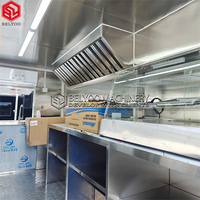 Fabricant OEM Fabricant professionnel BBQ Pizza Taco Remorque alimentaire Équipement de cuisine haut de gamme Logo personnalisé