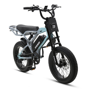 Bicicleta Eléctrica E Times Tour Urban de 48V y 750 Vatios, 32 km/h, Neumáticos Anchos de 20 Pulgadas, Estilo Motocicleta - Product Image 2