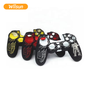 Ngụy trang Silicone Skin trường hợp cho PS4 điều khiển trò chơi phụ kiện - Product Image 1