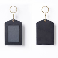 Étiquette de bagage exclusive en cuir véritable, accessoire de voyage d'affaires de luxe, étiquette de valise personnalisée avec logo imprimé, pochette en vrac