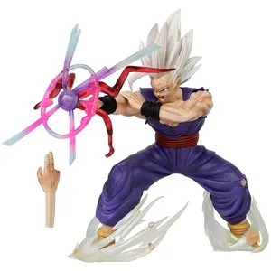 Boneco de ação irrascível Gohan em PVC para coleção de filmes de anime e animais, brinquedo de 22.5 cm, oferta imperdível