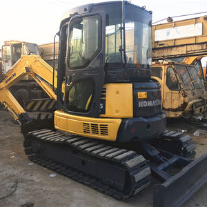 Komatsu รถขุด PC55MR มือสองเครื่องขุดดินขนาดเล็กผลิตจากญี่ปุ่น5Ton PC55MR - Product Image 1