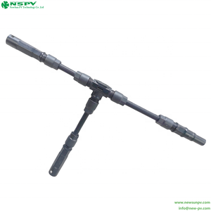 NSPV 迷你分支连接器太阳能 <span class=keywords><strong>T</strong></span> 型分支电缆组件 <span class=keywords><strong>IP67</strong></span> 防水 1500V DC 20A 太阳能线束 - Product Image 4