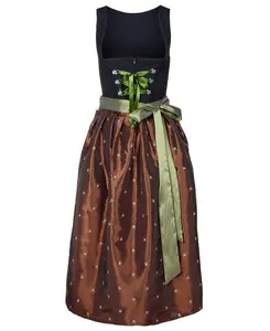 Mini robe en soie et coton brodée, pièces, Unique, allemande pour femmes/moda dirt ndl/personnalisé