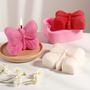 Moldes de silicona 3D al por mayor con forma de lazo y loto para decoración, bricolaje, resina, velas aromáticas, decoración del hogar, molde de silicona para fondant - Product Image 5