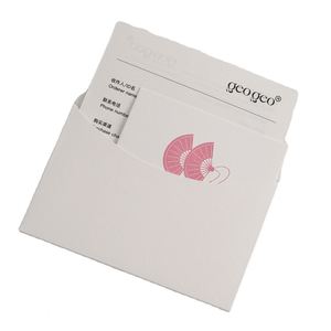 Sobres de Papel Pequeños de Lujo con Logotipo Personalizado Estampado en Caliente y Grabado en Relieve - Product Image 1