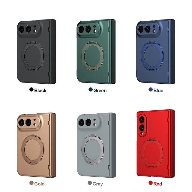 For IPhone Duo 18 Fold Ultra Case 360° Rotating Foldable Series All-in-One Full Coverage Case with Screen Protector Phone Case
