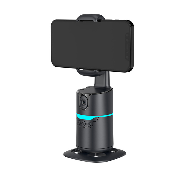 Gimbal Stabilizer Smartphone Holder 360 Rotating Wireless AI Auto Gesture Face Tracking Desktop Phone Stand Selfie Stick Tripod