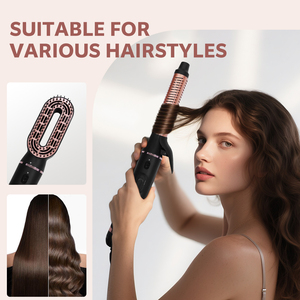5 in 1 High Speed Motor Fast Dry <strong>Hair</strong> Straightener Curling Blow Hot Air Styler Blow <strong>Dryer</strong> <strong>with</strong> <strong>Comb</strong> - Product Image 4