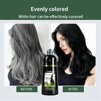 OEM Haarfarbe MEIDU 5 Minuten Black Dye Shampoo Farbe Private Label Permanent Fast Black Hair Shampoo in Haar färbemitteln