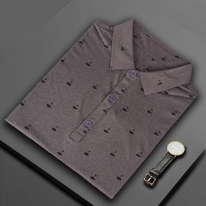 Design Graphic Polyester Spandex Allover Print Sublimation Quick Dry Slim Fit pink Athletic Golf Clothing <b>Men</b> <b>Collared</b> <b>Shirts</b> - Product Image 4